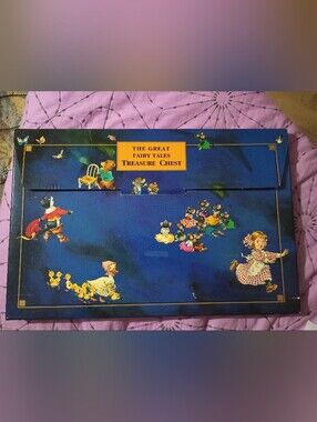 The Great Fairy Tales Treasure Chest By Tormont Pub. Vintage Enchanting